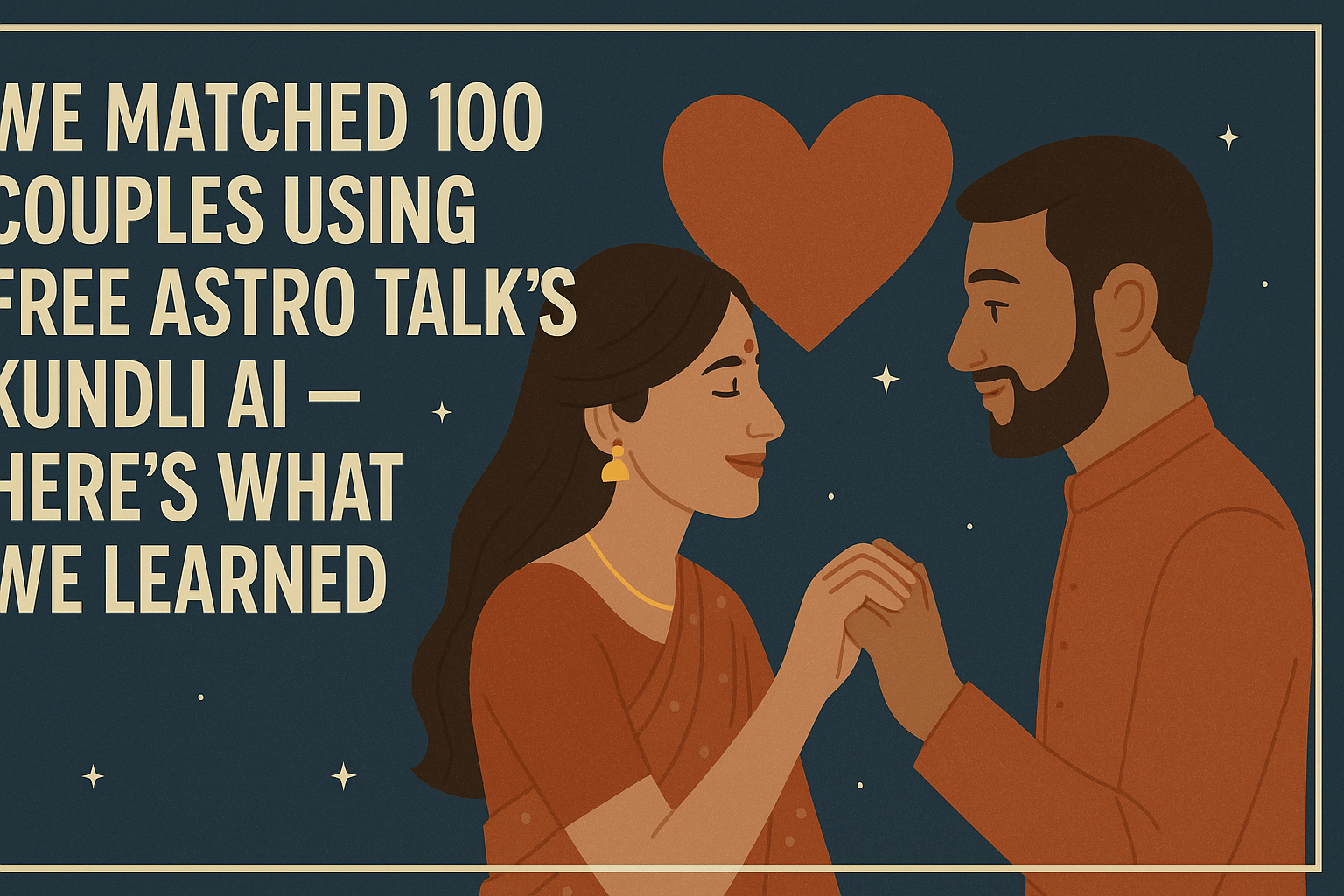 Kundli matching for couples with Free Astro Talk AI